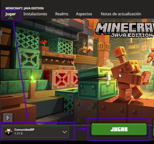 Archivo:Selecciona la instalación para Jugar.png